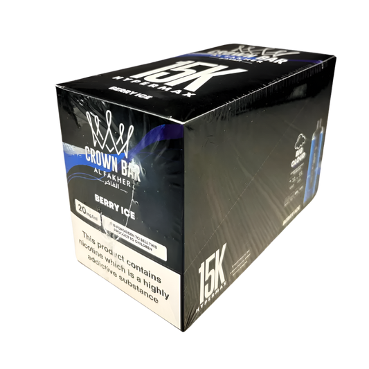 Box of 5 - Al Fakher Crown Bar 15k Hyper Max - Disposable Vape