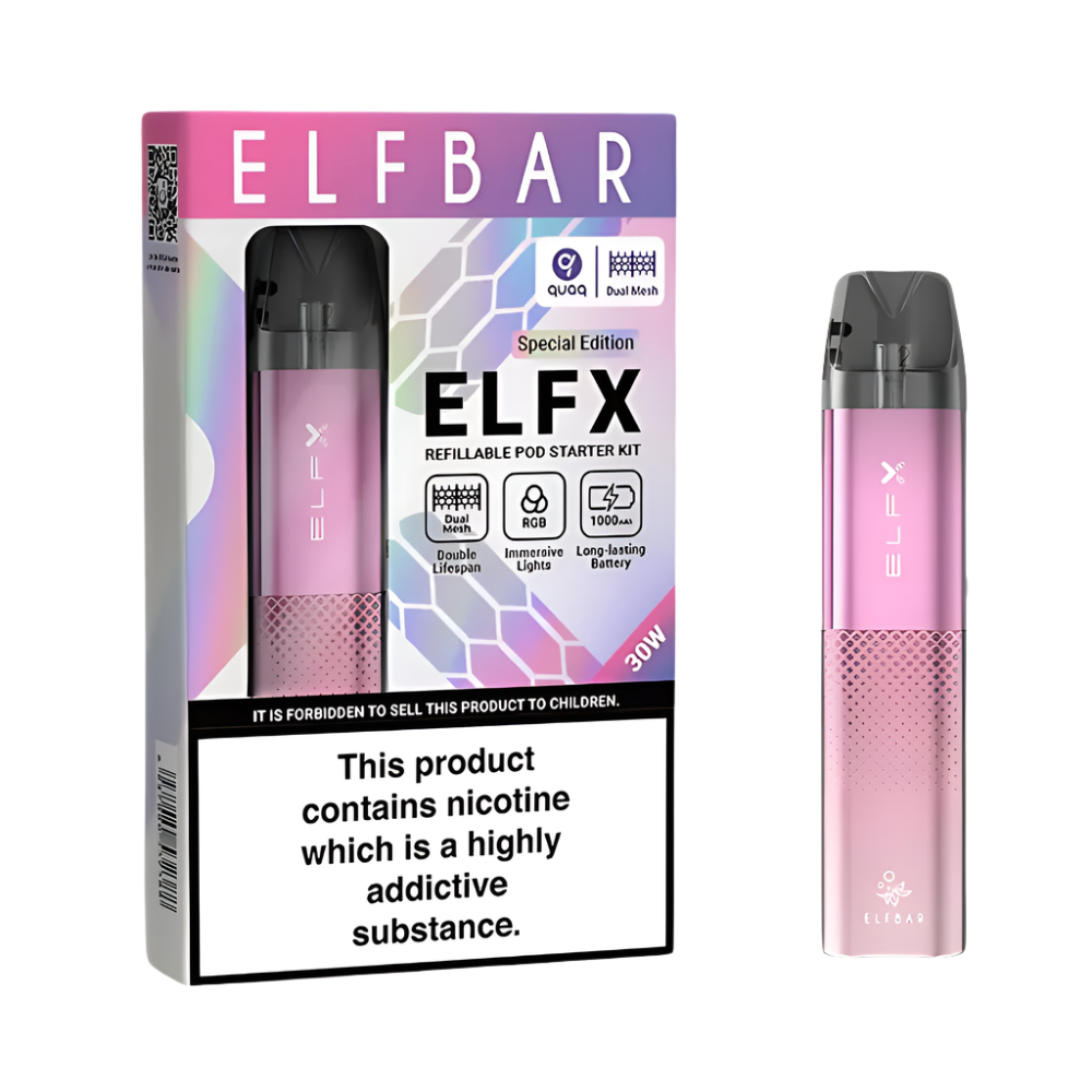 Elf Bar ELFX Pod Vape Kit Starter Bundle