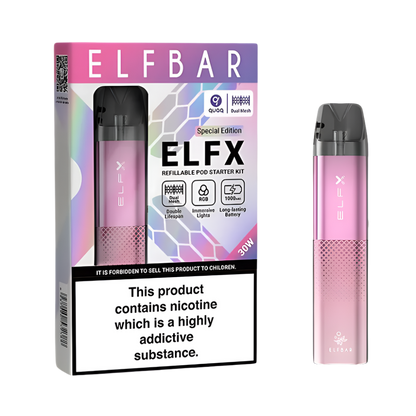 Elf Bar ELFX Pod Vape Kit Starter Bundle