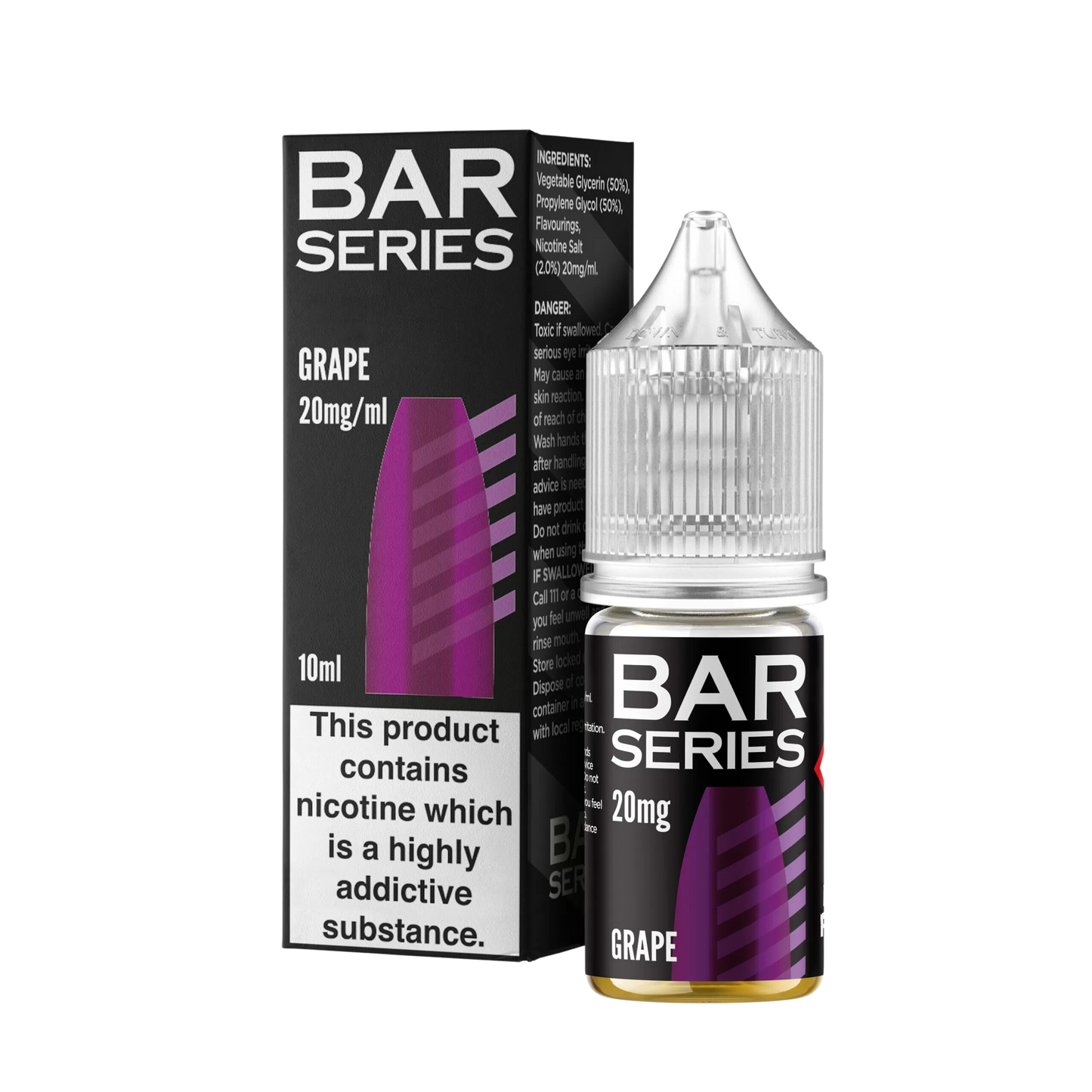 Bar Series Nic Salt 10ml E-liquid | 20mg | Vape Juice