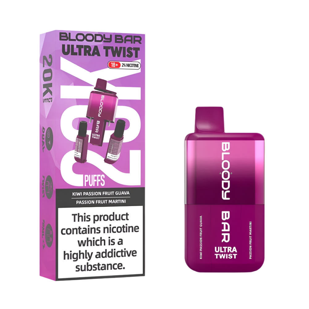 Bloody Bar Ultra Twist 20K Disposable Vape