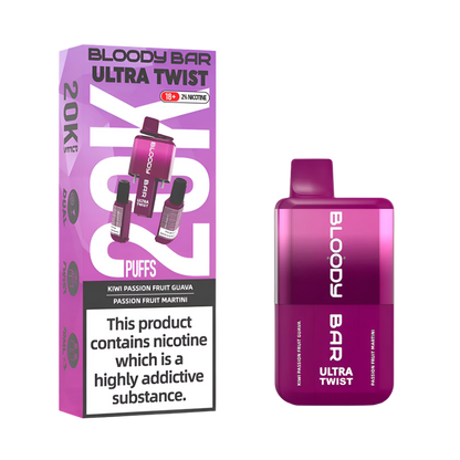 Bloody Bar Ultra Twist 20K Disposable Vape