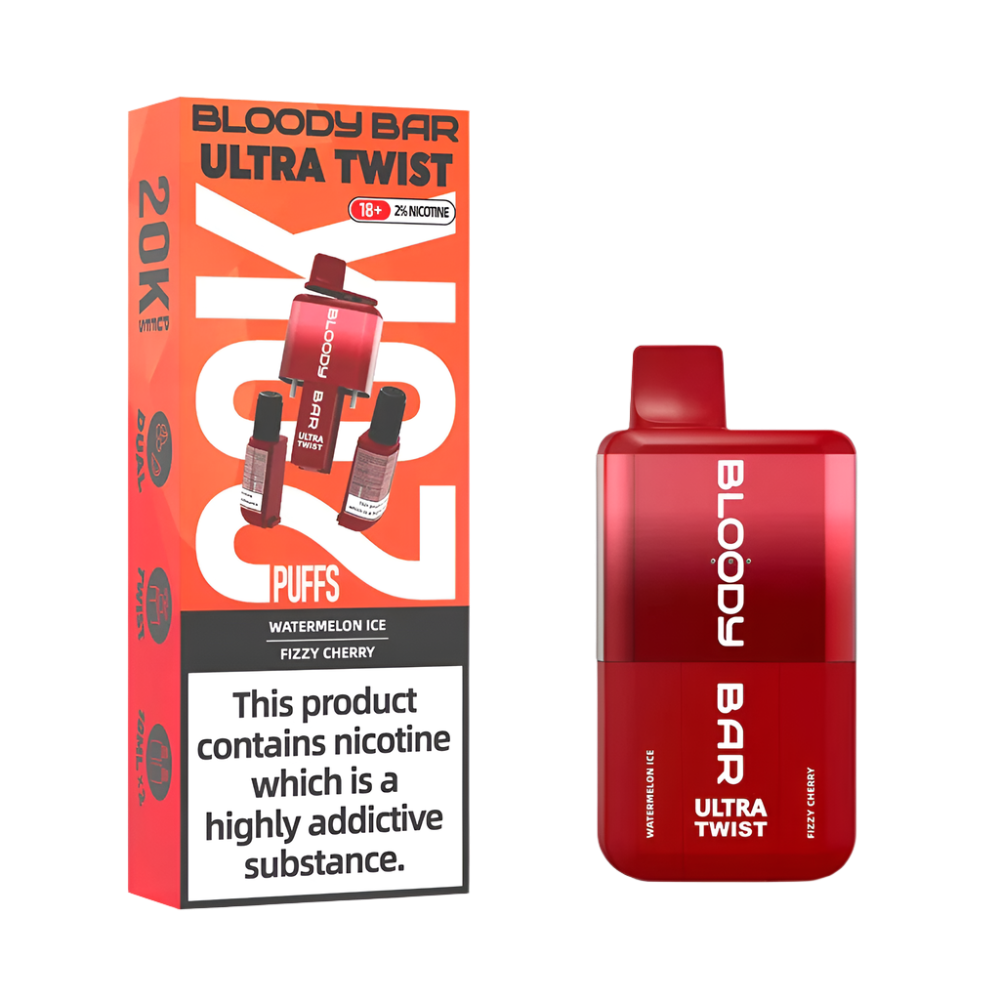 Bloody Bar Ultra Twist 20K Disposable Vape