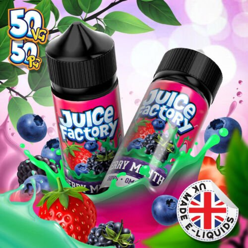 Juice Factory E-Liquid 100ml E-Liquid 0mg Nic