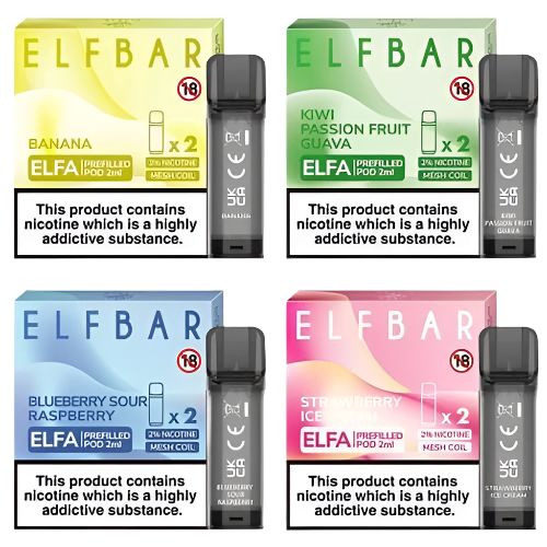 Box of 10 - ElfBar Elfa Pre-Filled Pods