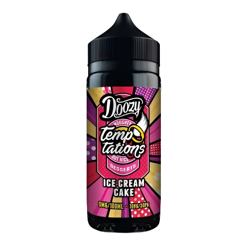 Doozy Temptations 100ml Shortfill E-Liquid 0mg Nic