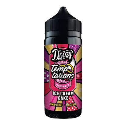 Doozy Temptations 100ml Shortfill E-Liquid 0mg Nic