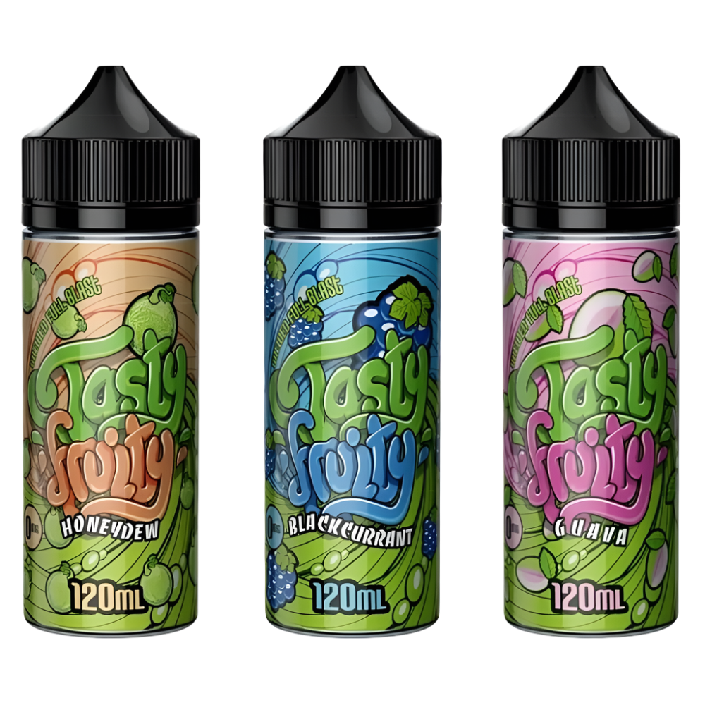 Tasty Fruity 100ml Shortfill E-Liquid 0mg Nic