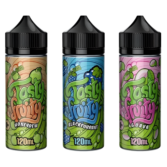 Tasty Fruity 100ml Shortfill E-Liquid 0mg Nic