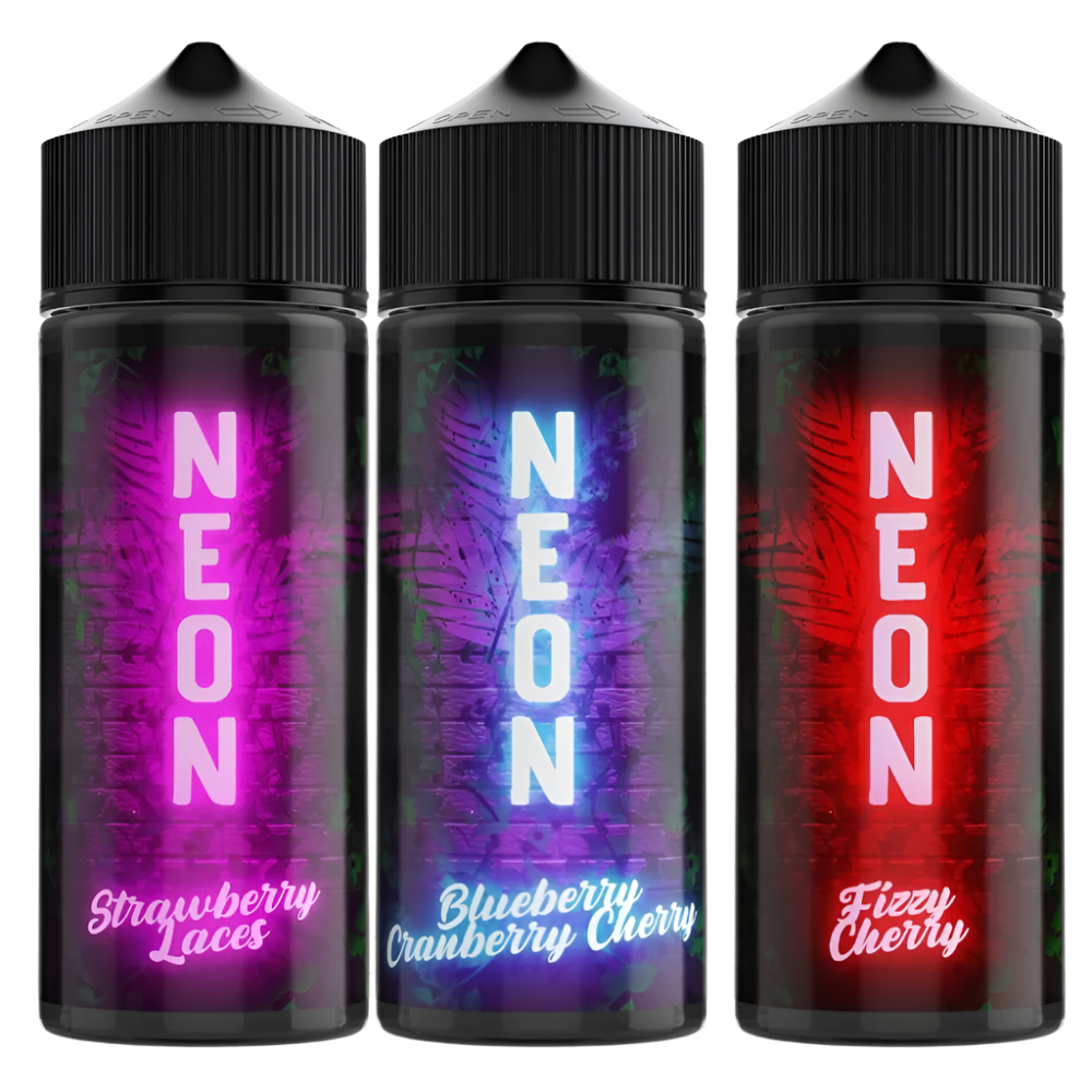 Neon Shortfill 100ml E-Liquid 0mg Nic