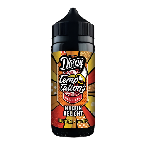 Doozy Temptations 100ml Shortfill E-Liquid 0mg Nic