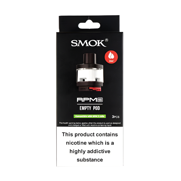 Smok RPM 5 Replacement Pods 2ml - 3pack